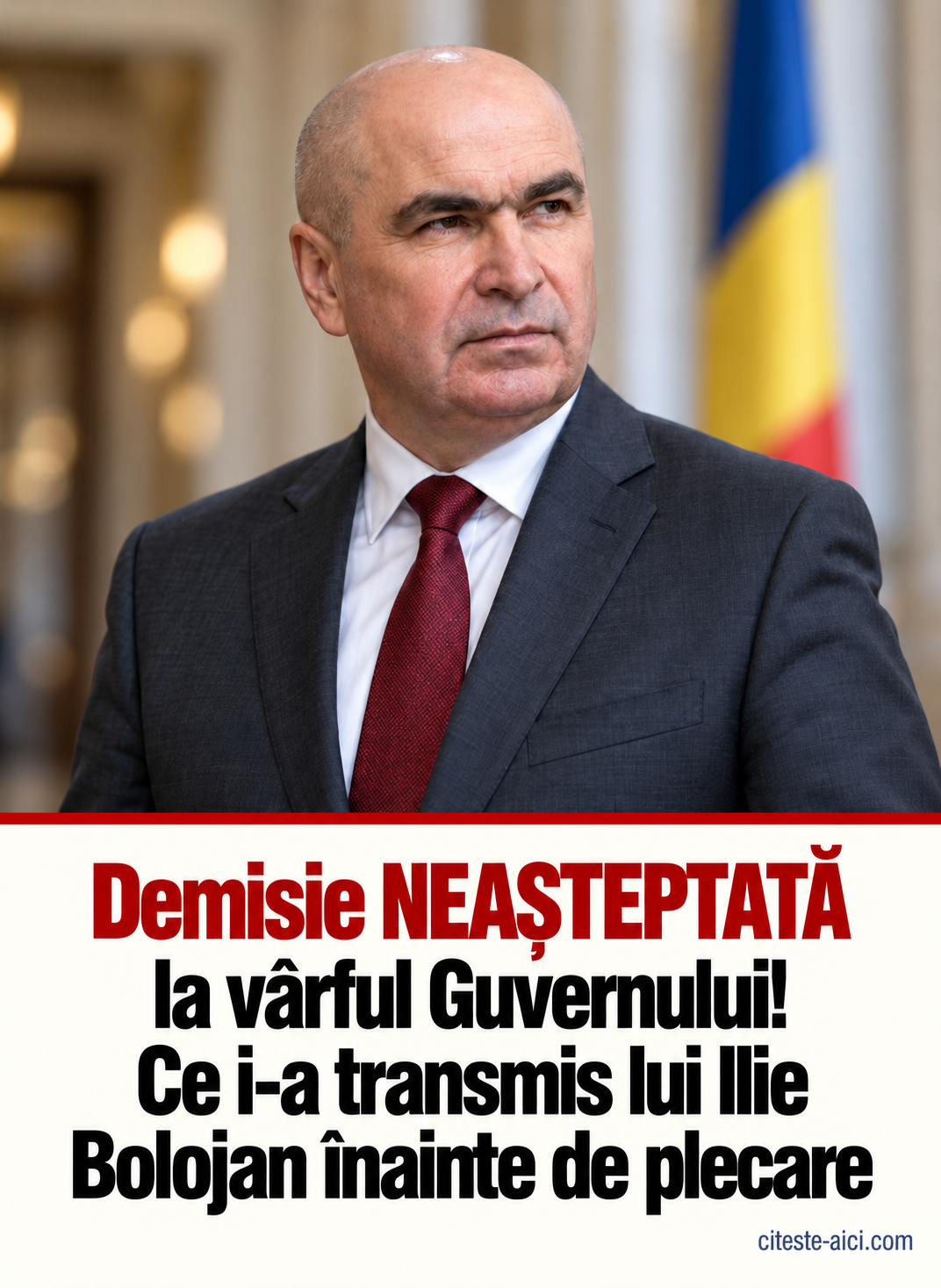 Plecare din echipa lui Bolojan. Cine și-a pus mandatul la dispoziție și ce mesaj a transmis — ilustrație editorială