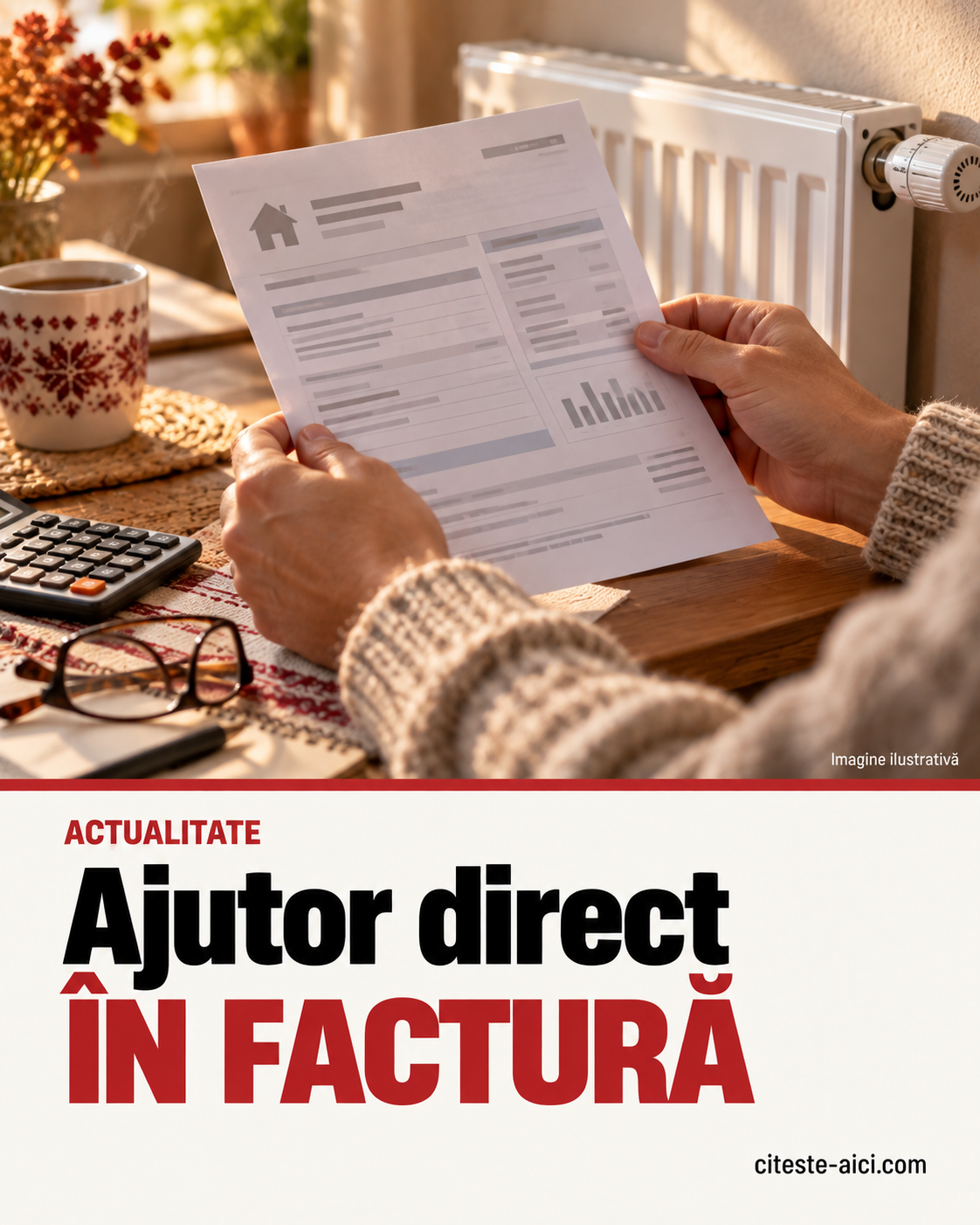 Ajutor direct în factură pentru venituri de până la 3.500 de lei: ce prevede planul și ce mai trebuie stabilit — imagine ilustrativă.