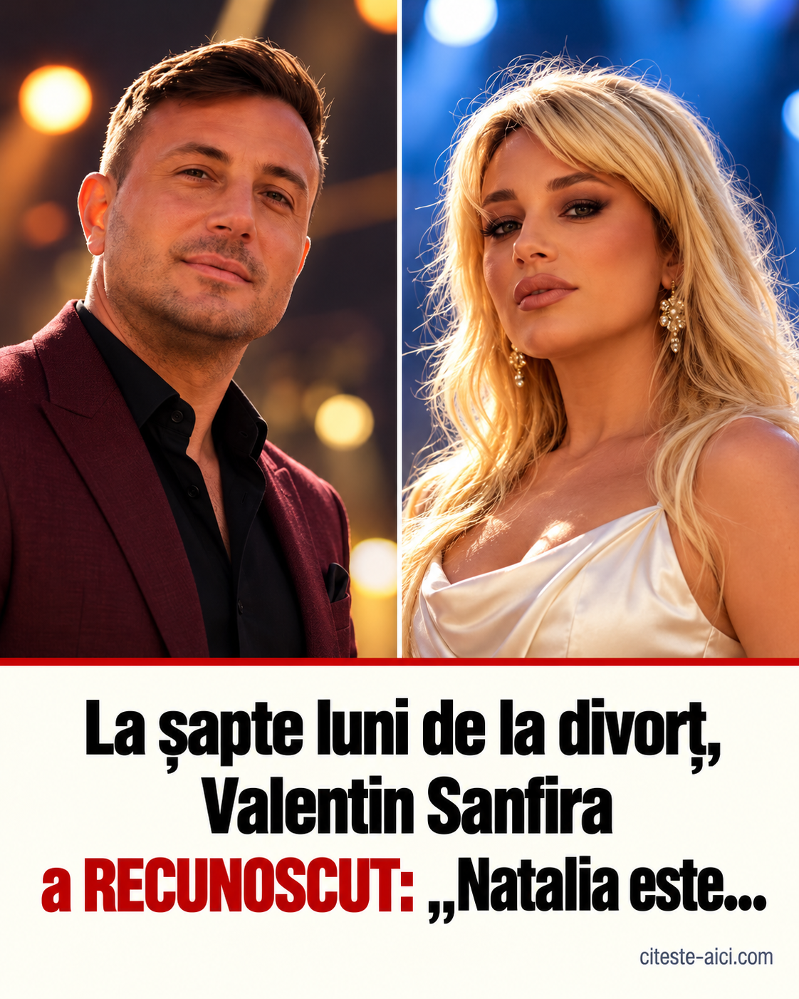 Valentin Sanfira și Natalia Gordienko: colaborarea care a aprins comentariile după divorț — ilustrație editorială