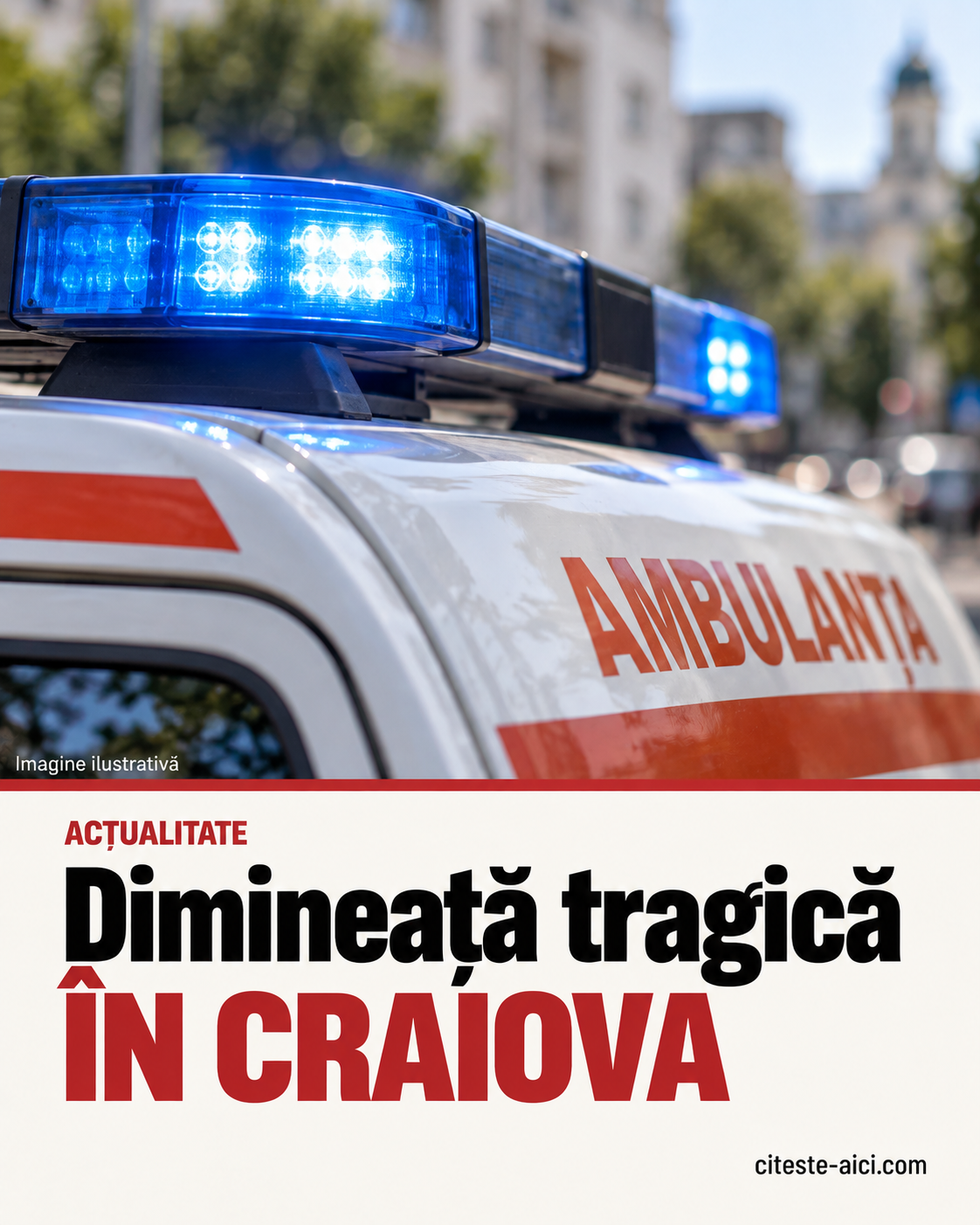 Accident grav la Craiova: un tânăr de 20 de ani a murit, iar zece persoane au ajuns la spital — imagine ilustrativă.
