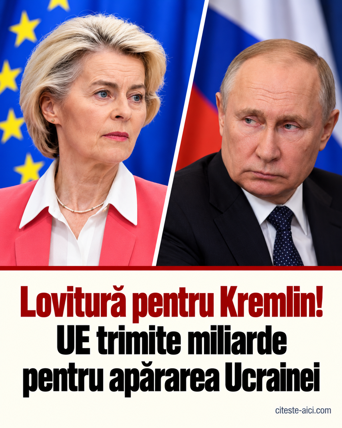 Lovitură pentru Kremlin: UE a virat încă 2,86 miliarde de euro Ucrainei. Pentru ce sunt banii — ilustrație editorială Citește Aici