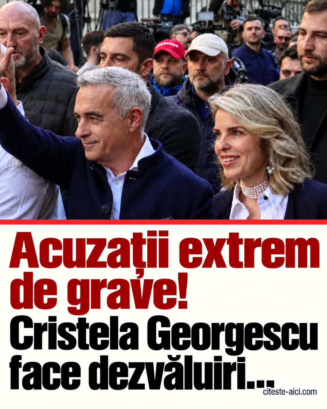 Cristela Georgescu, acuzații despre condițiile de detenție. Ce a declarat după prezența la DIICOT — grafică Citește Aici