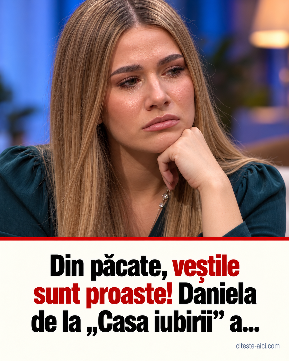 Daniela din Casa iubirii, mesaj după despărțirea de Valentin. Cum a reacționat publicul — ilustrație editorială