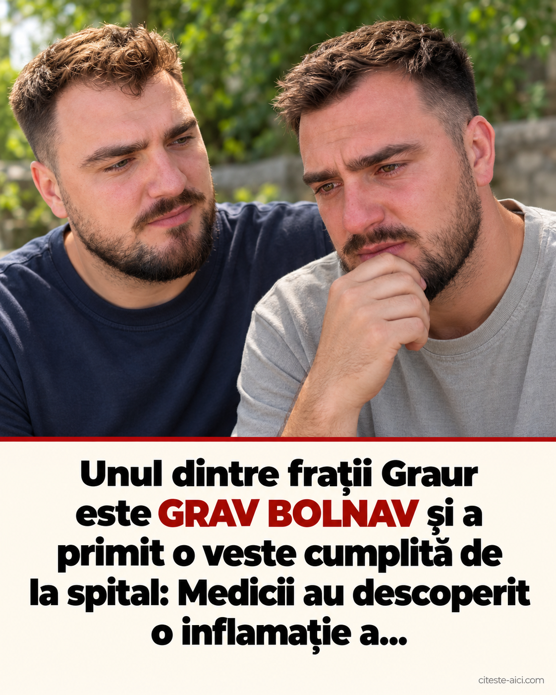 Beniamin Graur vorbește despre problemele de sănătate. Ce a povestit despre investigațiile prin care trece — imagine ilustrativă