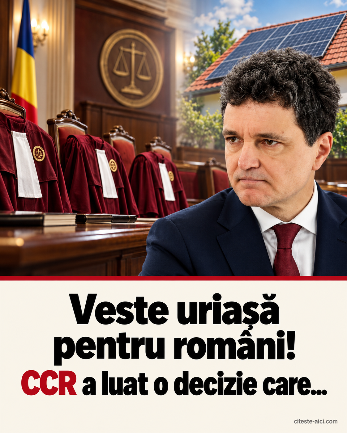 Imagine ilustrativă realizată cu AI pentru: Decizia CCR care contează pentru prosumatori. Ce înseamnă surplusul de energie și de ce regulile ANRE rămân esențiale